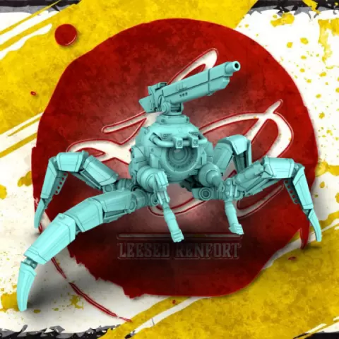 Autonomous Spider Drone by LeesedRenfort
