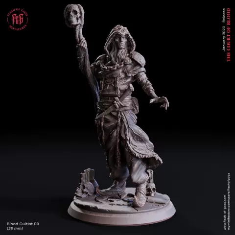 Blood Cultist 03 by Flesh of Gods