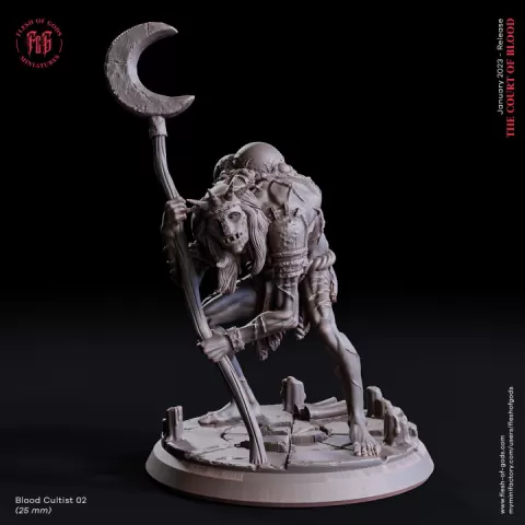 Blood Cultist 02 by Flesh of Gods