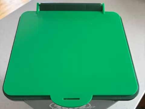 Small Green Bin Lid