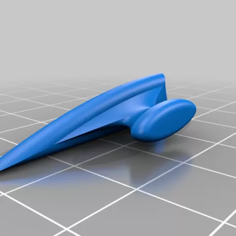 Arrow fletching template - shield