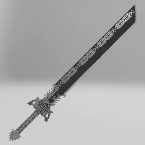 The Untamed Baxia sword, Grandmaster of Demonic Cultivation. Web series, prop, cosplay
