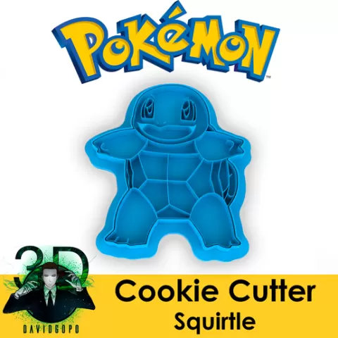 SQUIRTLE COOKIE CUTTER / POKEMON