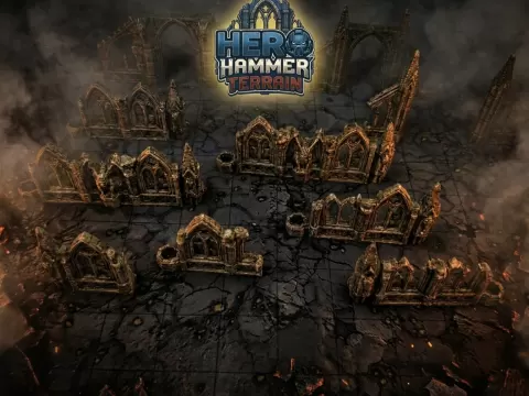 HERO TERRAIN GOTIC SET