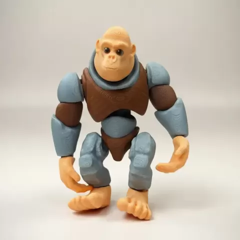 PRINT IN PLACE GORILLA