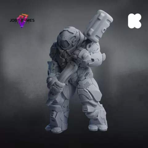 Highground Guardian ShockwaveHammer by JHC