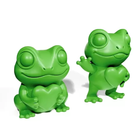 Loving frogs - 3D Everything