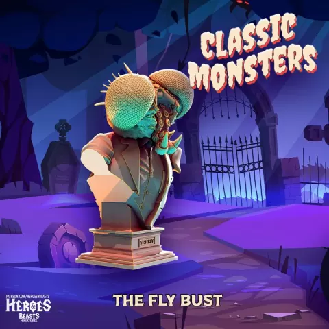 The Fly bust by Heroes and Beasts