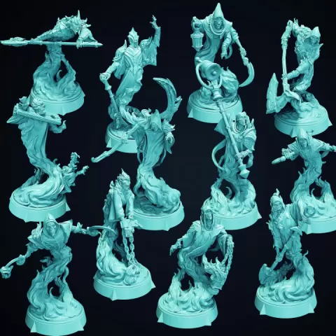 Gothic Ghosts - NPCs | Graveyard of Sorrows by Cripta Studios