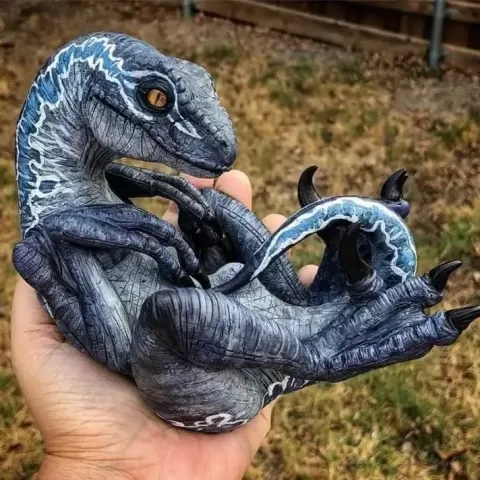 velociraptor (blue) - NAK 3D