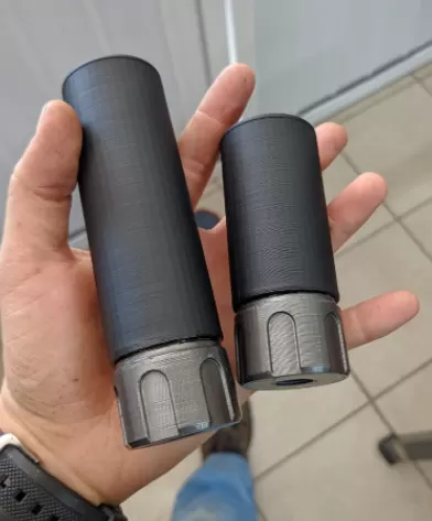 Silencer type tracer