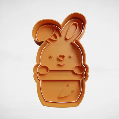 rabbit inside basket