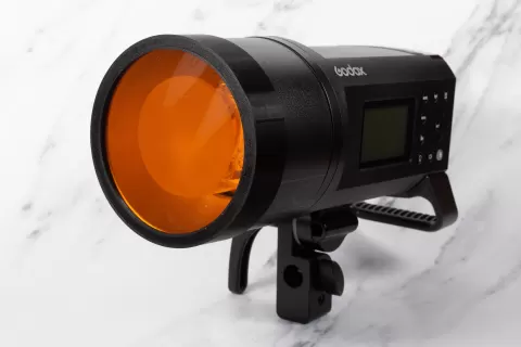 Godox AD600 Gel and Grid Adapter This is a 3D printed adapter designed f