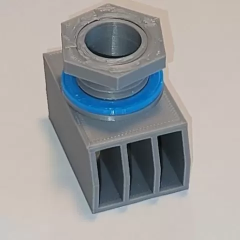 Small power box vent