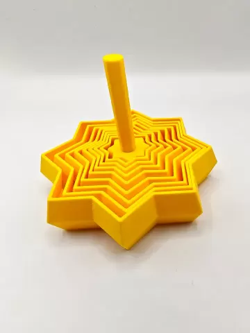 The Fidget Star - with a handle
