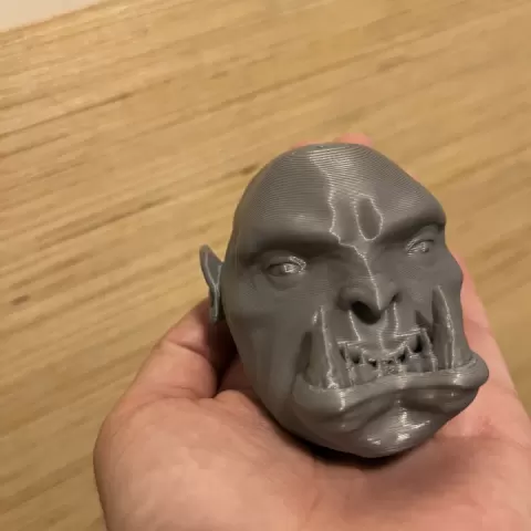 Warrior Orc (Head) by Jeromy