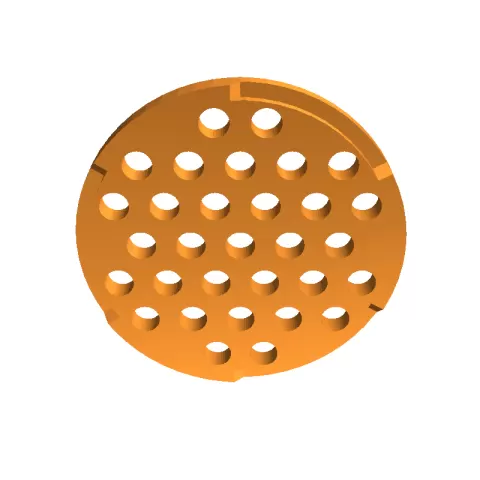 6mm grinder plate - Steve 2.3