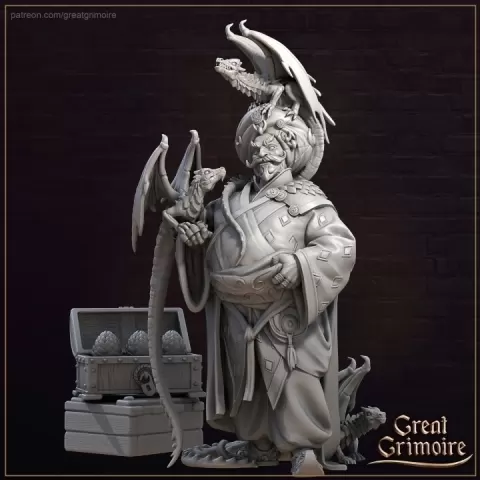 Dragon Merchant by Great Grimoire