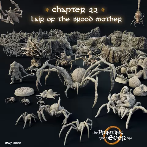 Chapter 22 - Lair of the Brood Mother by The Printing Goes Ever On