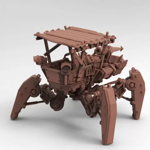 Scrap Walker by Tesseract Tomb