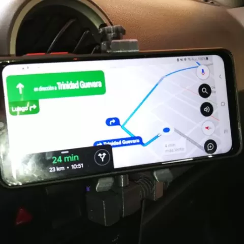 Car cell phone holder