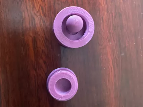 Print in Place Locking Ball and Socket Joint