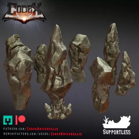 Monolith terrain by Codex Universalis