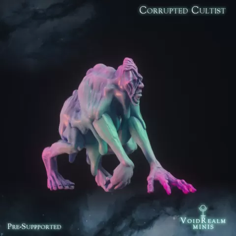 Corrupted Cultist by VoidRealm Minis