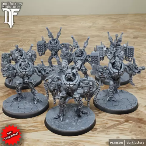 Annihilator Cyborgs by Dorkfactory Miniatures