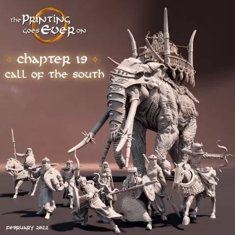 Chapter 19 - Call of the South - Presupported by The Printing Goes Ever On