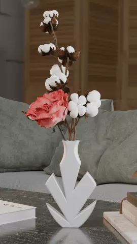 Faceted Vase