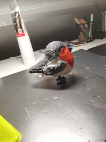 Bird statue - Liam Van Heurck