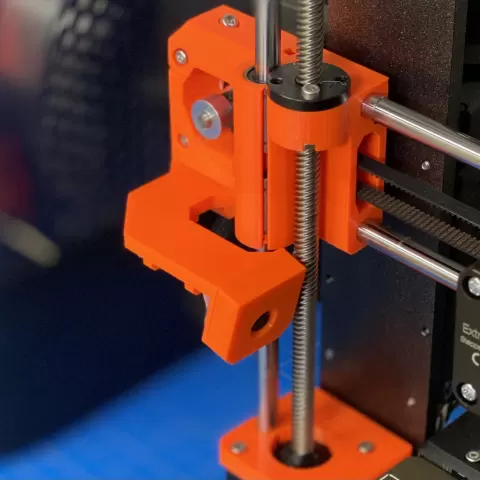 Prusa MK3S (MK3S+) Pi Camera V2.1 Mount With Optional X Axis Cable Strain Relief