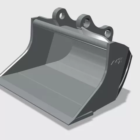 DoubleE EC160 Grading Bucket