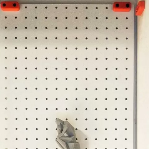 Pegboard wall mount spacer