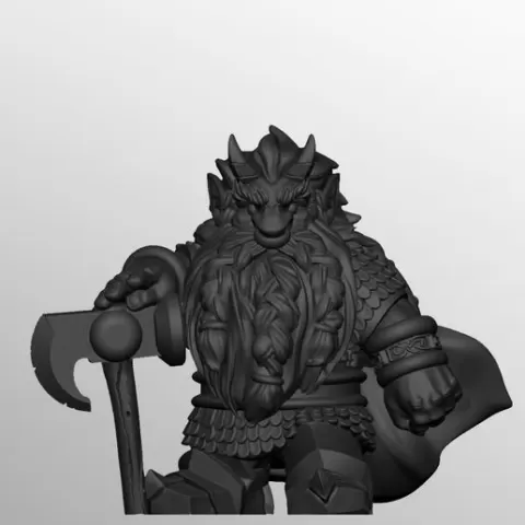 Dark Dwarf Warrior