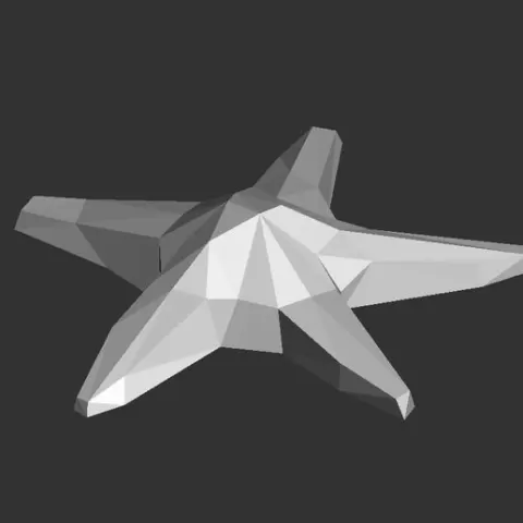Starfish lowpoly
