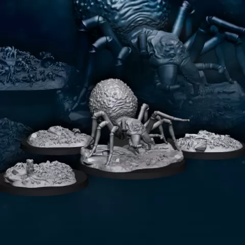 Queen of Spiders and Sons | Dead City | Fantasy by Davale Games ©