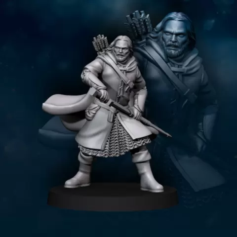 Anaravor | Captain From The North People | North Humans | Fantasy by Davale Games ©