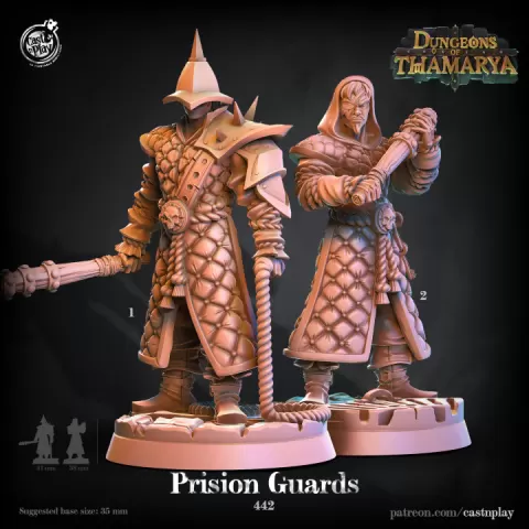 Prison Guards (Pre-Supported) by Cast n Play
