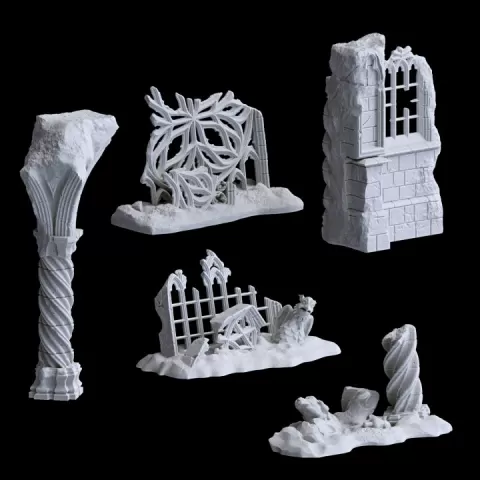 Gothic Ruins by Gothic Things
