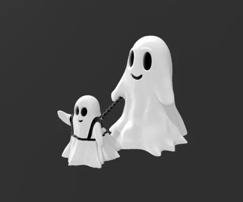 Ghost walking kid - Mr3DBeast