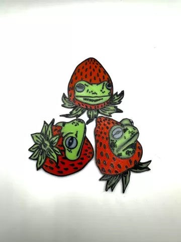 Berry Frog Magnets - BatChips