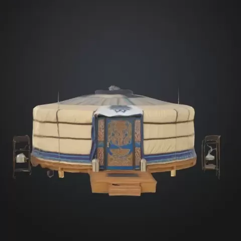Rustic Yurt - HobbyGuy