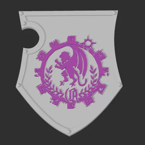 Questing Knight Manticore Shield