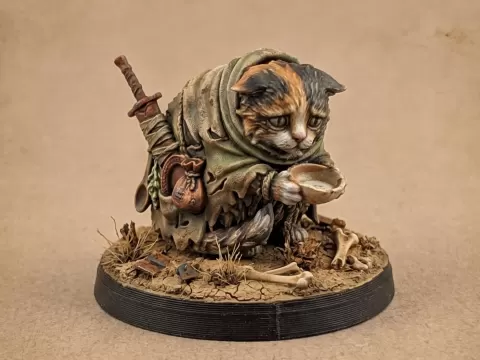 Cloaked Cupbearer Cat