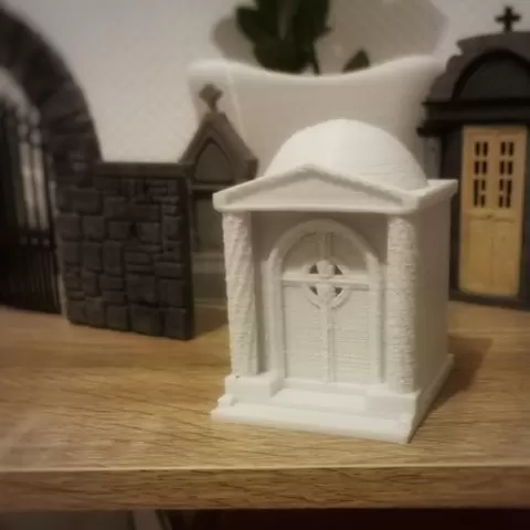 Mausoleum Miniature Graveyard Collection
