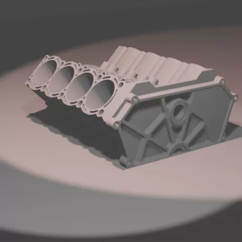 V8 engine