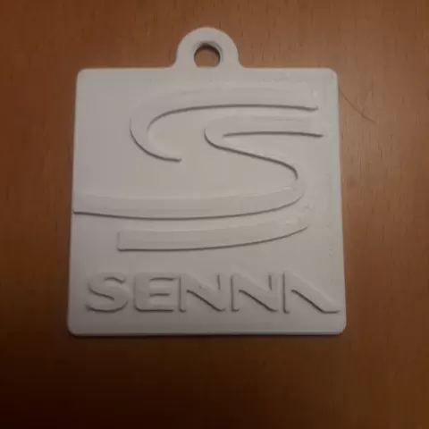 key ring logo senna