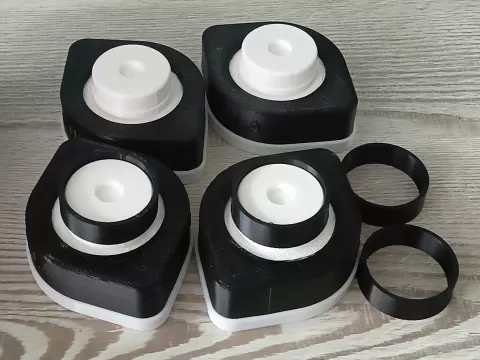 HULA Feet - Adapter Ring for Snapmaker U1